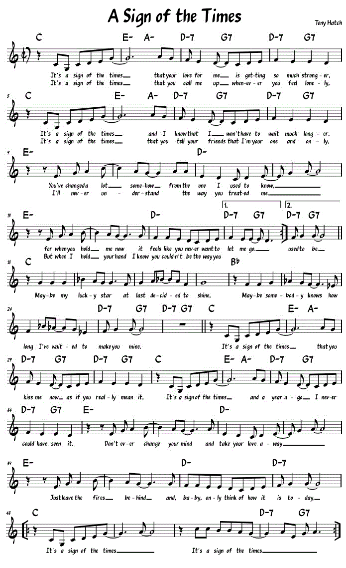 Sheet Music